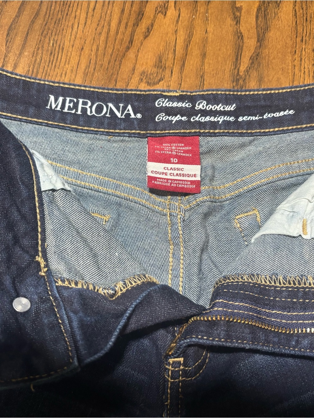 Merona Women's Bootcut Jeans - Dark Blue